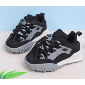 Кросівки дитячі hE сіро-чорні