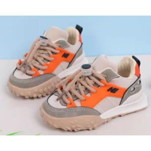 Кросівки дитячі hE сіро-оранжеві