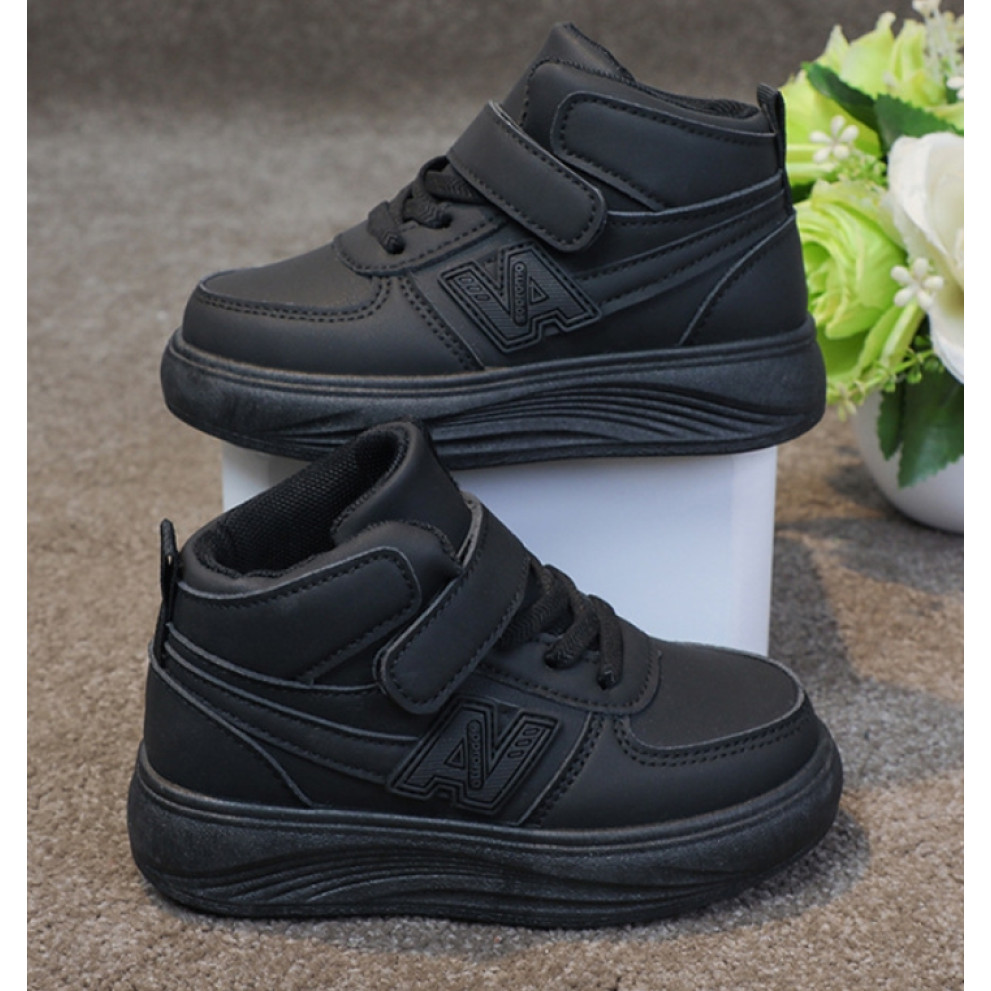 Хайтопи дитячі весна осінь VA, чорний Хайтопи дитячі весна осінь VA, чорний