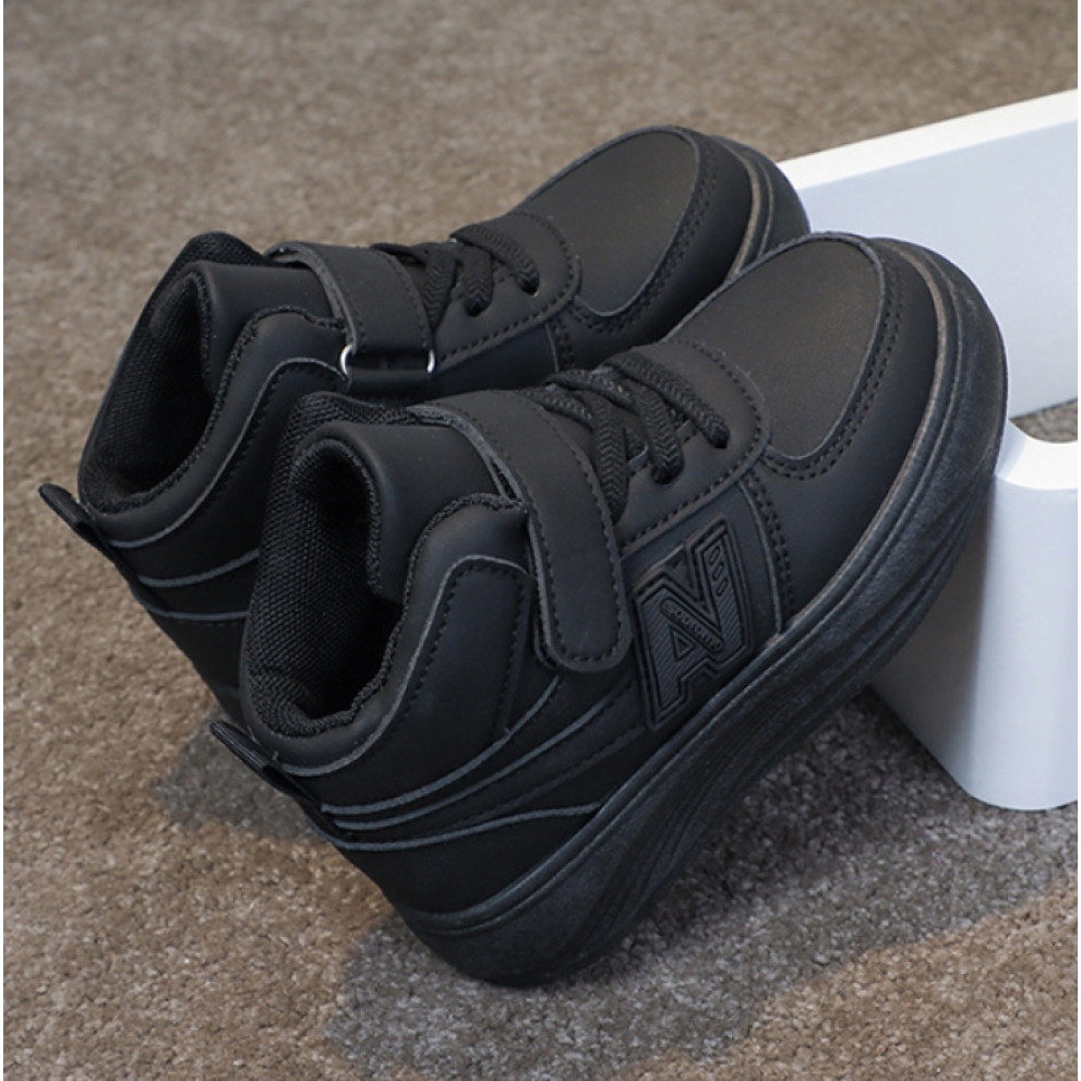 Хайтопи дитячі весна осінь VA, чорний Хайтопи дитячі весна осінь VA, чорний