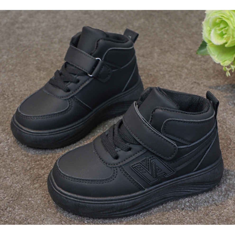 Хайтопи дитячі весна осінь VA, чорний Хайтопи дитячі весна осінь VA, чорний