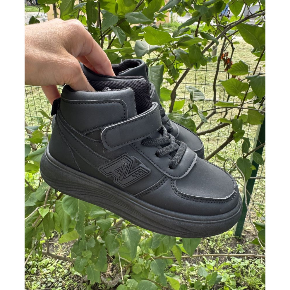 Хайтопи дитячі весна осінь VA, чорний