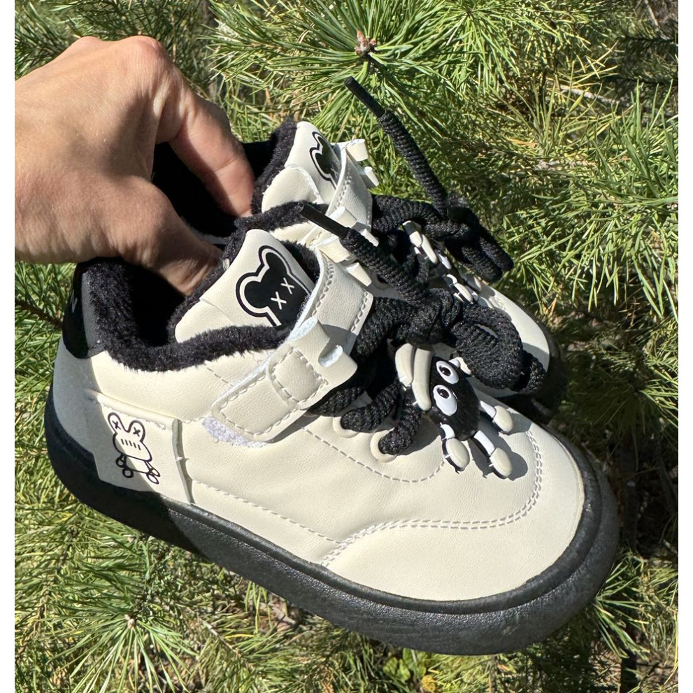 Кросівки дитячі утеплені M-777, бежевий