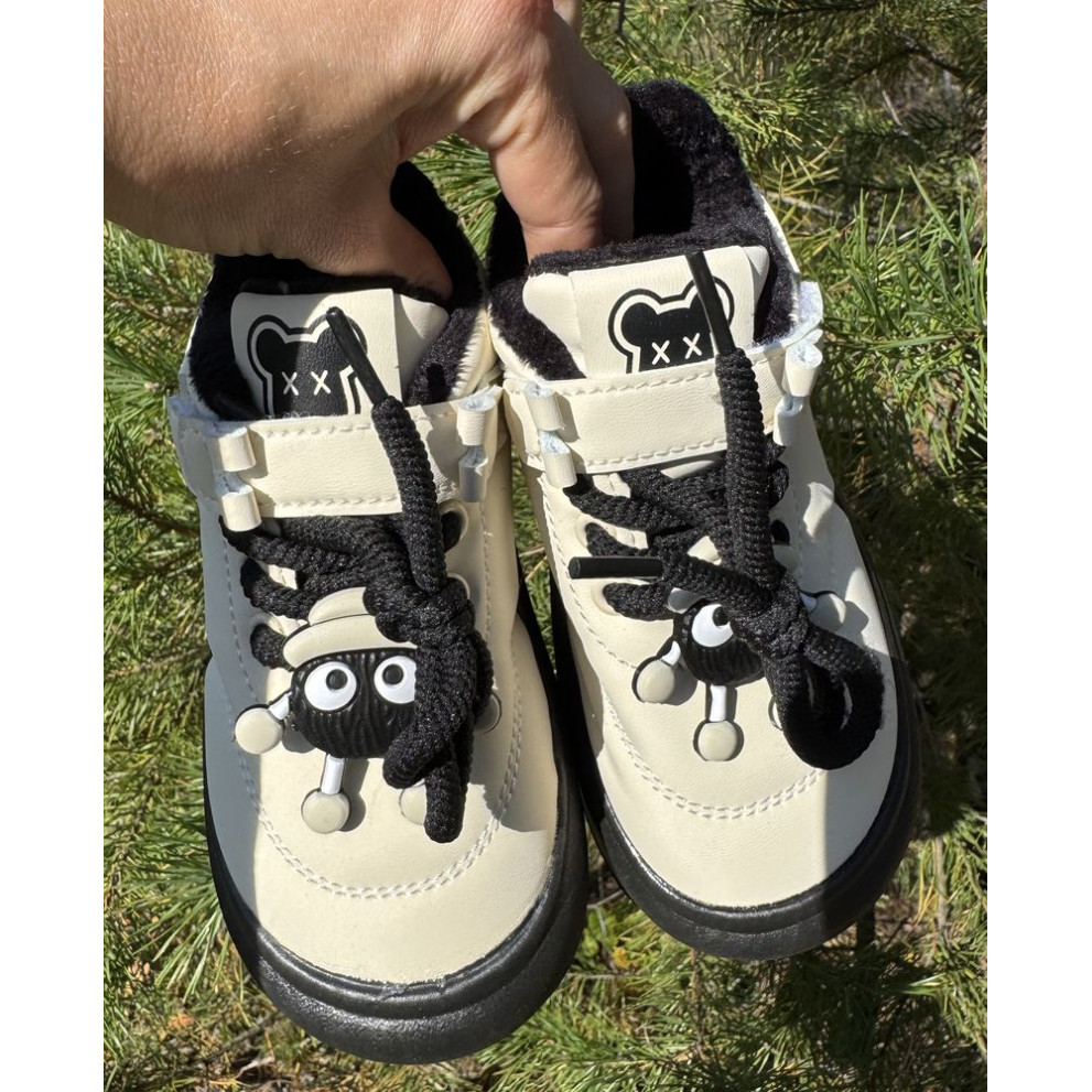 Кросівки дитячі утеплені M-777, бежевий