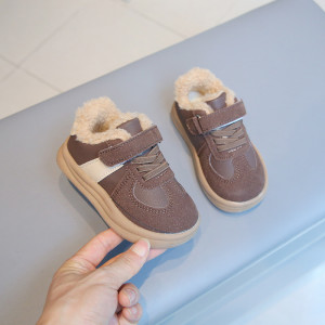 Кросівки дитячі утеплені Magic, коричневий