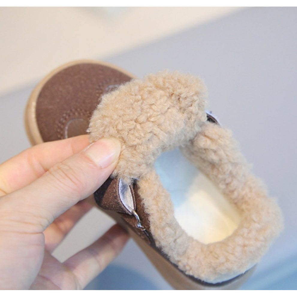 Кросівки дитячі утеплені Magic, коричневий