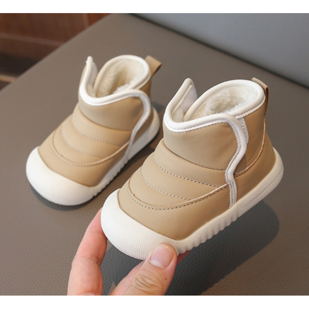 Купити черевички зимові дитячі з хутром Topstar бежевий — тепле зимове взуття для дітей