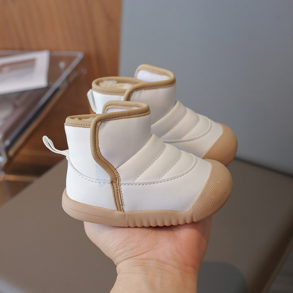 Черевички зимові дитячі з хутром Topstar білий— теплі та зручні черевички для дітей