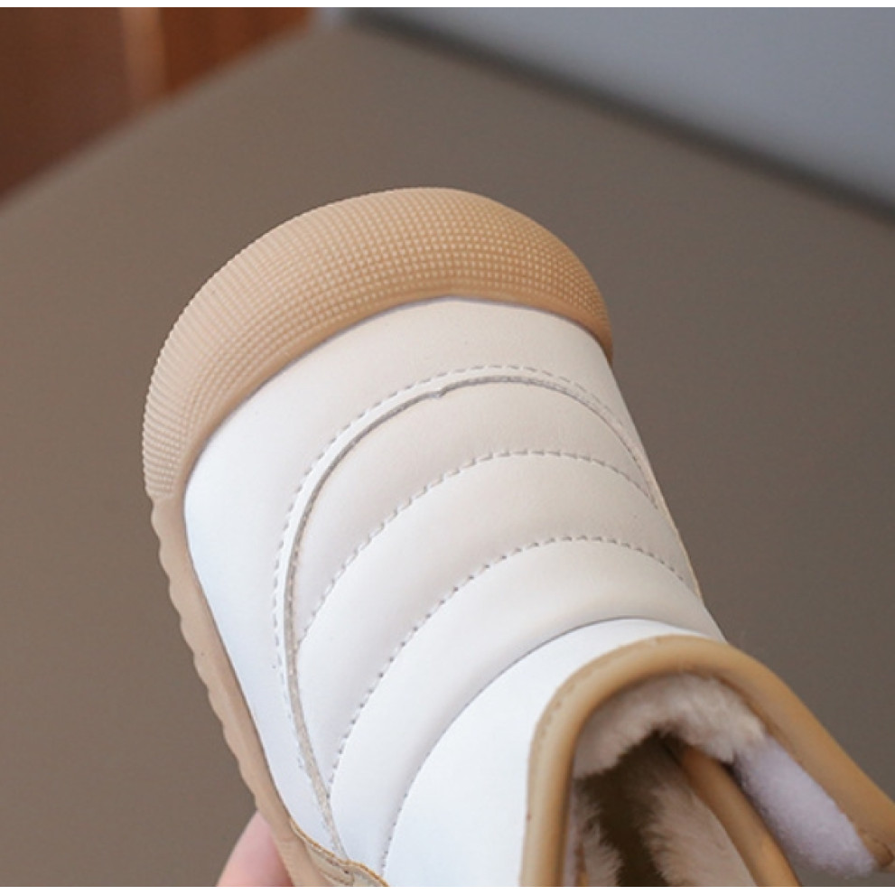 Черевички зимові дитячі з хутром Topstar білий— теплі та зручні черевички для дітей