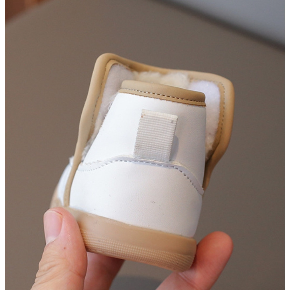 Черевички зимові дитячі з хутром Topstar білий— теплі та зручні черевички для дітей