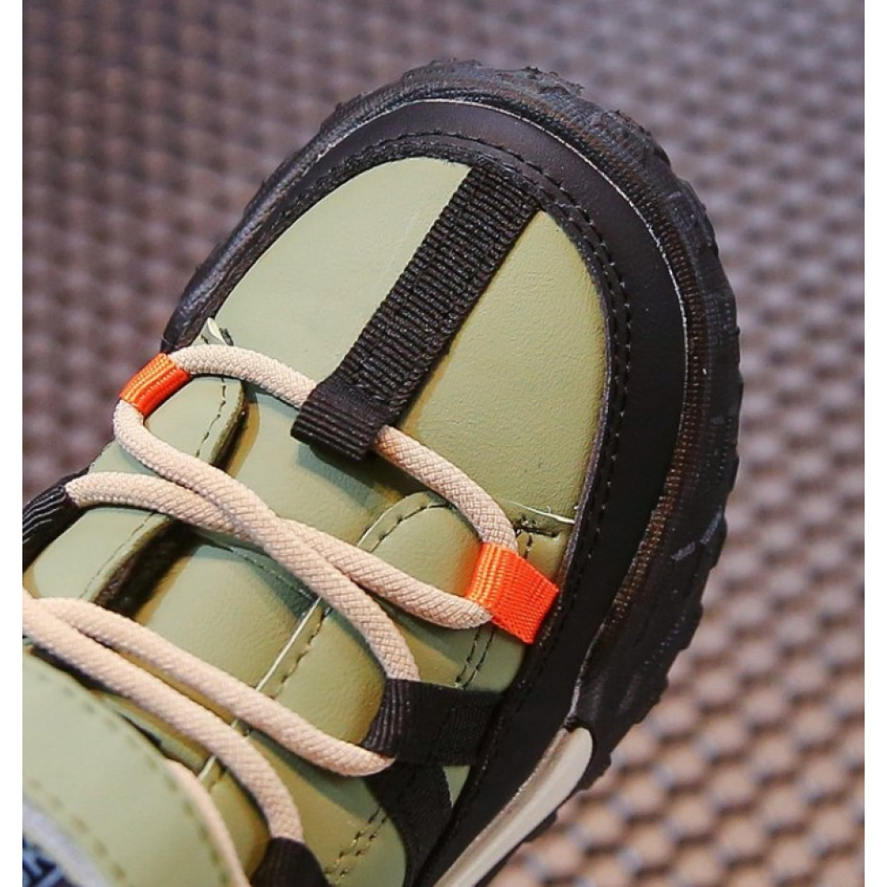 Черевики зимові для хлопчиків стильні DHX, хакі Черевики зимові для хлопчиків стильні DHX, хакі