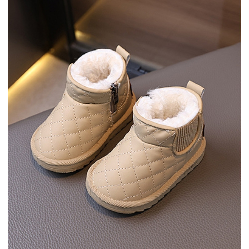 Дитячі зимові черевики BX.Duck бежевого кольору - комфорт і тепло для маленьких ніжок Дитячі зимові черевики BX.Duck бежевого кольору - комфорт і тепло для маленьких ніжок