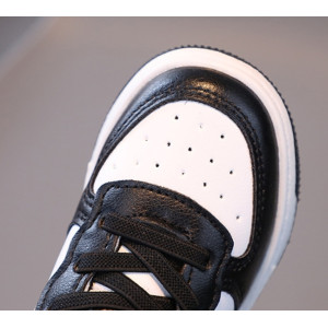 Дитячі спортивні хайтопи Air чорний з білим