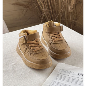 Дитячі спортивні хайтопи Air коричневий