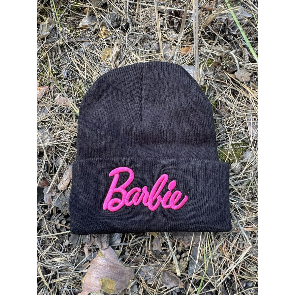 Шапка Барбі чорна 10584