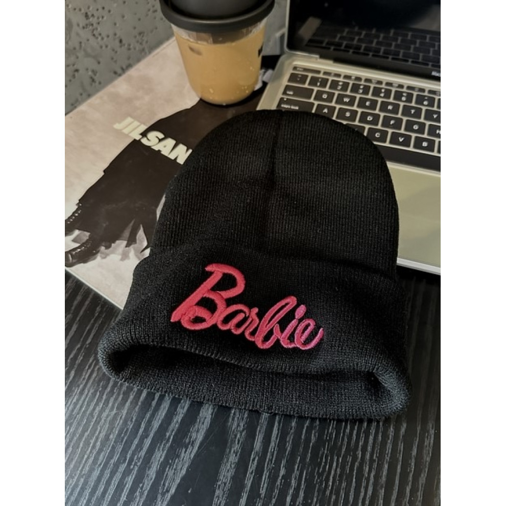 Шапка Барбі чорна 10584