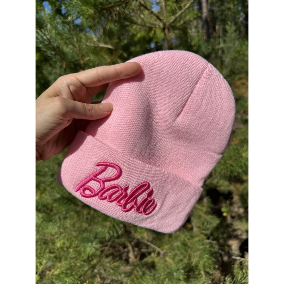 Шапка Барбі рожева 10585