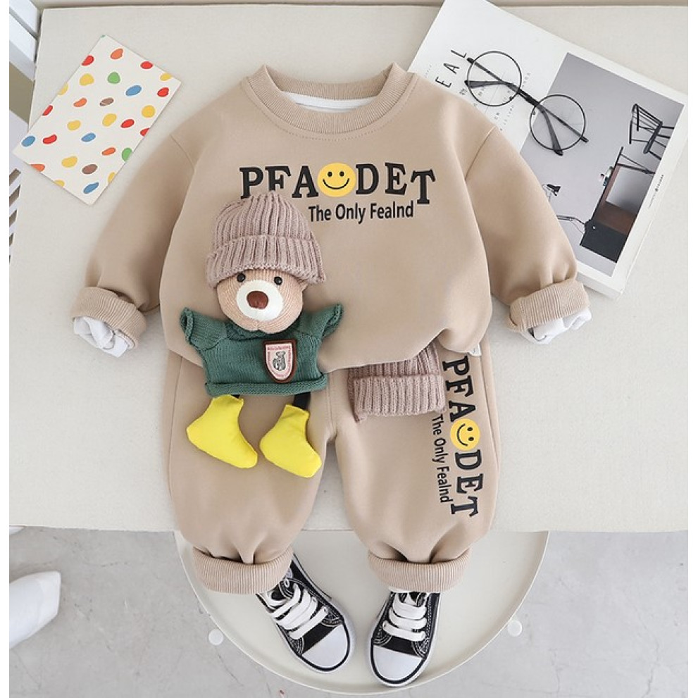 Костюм PfaDet з ведмедиком колір коричневий 10751 Костюм PfaDet з ведмедиком колір коричневий 10751