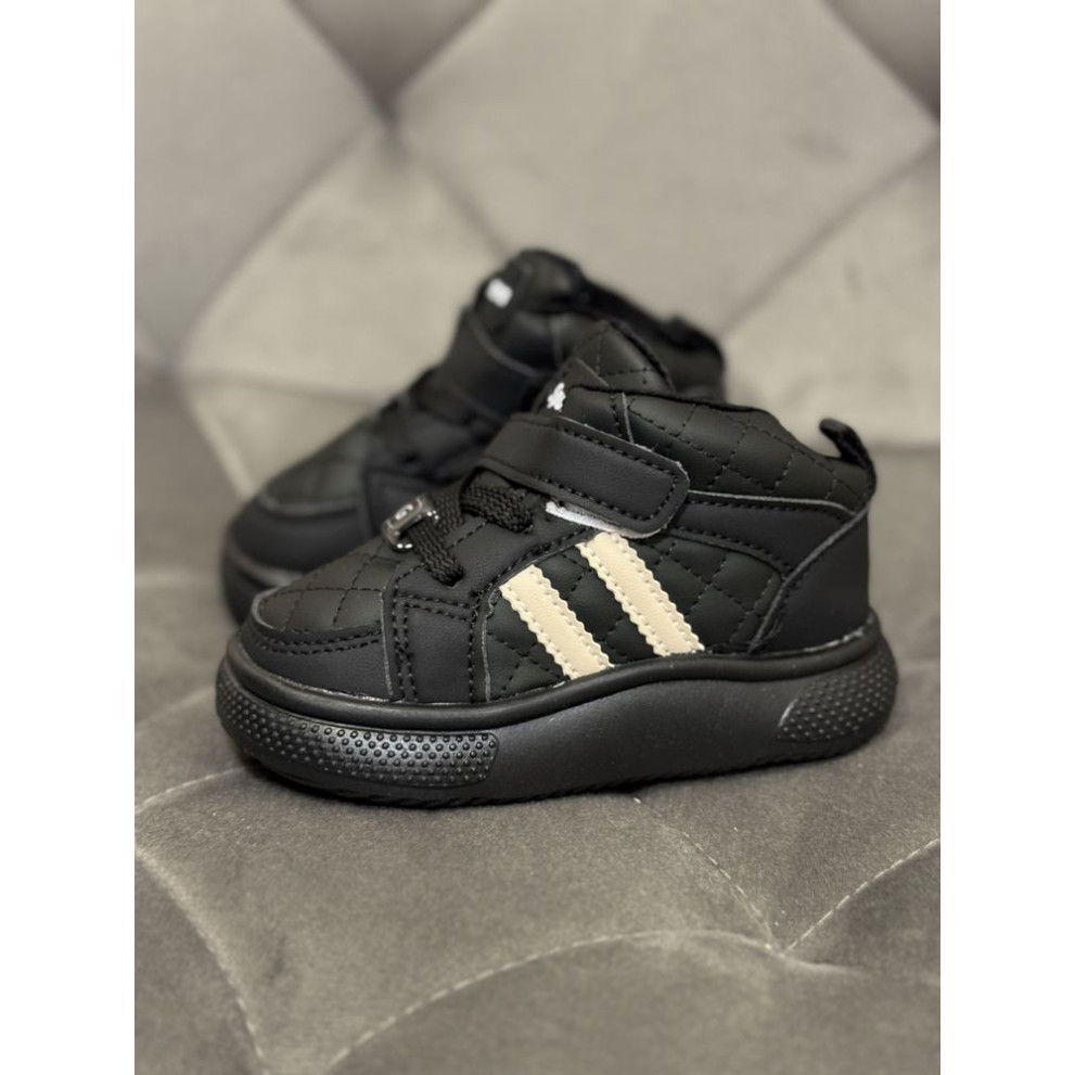 Демісезонні черевики дитячі колір чорний 10926