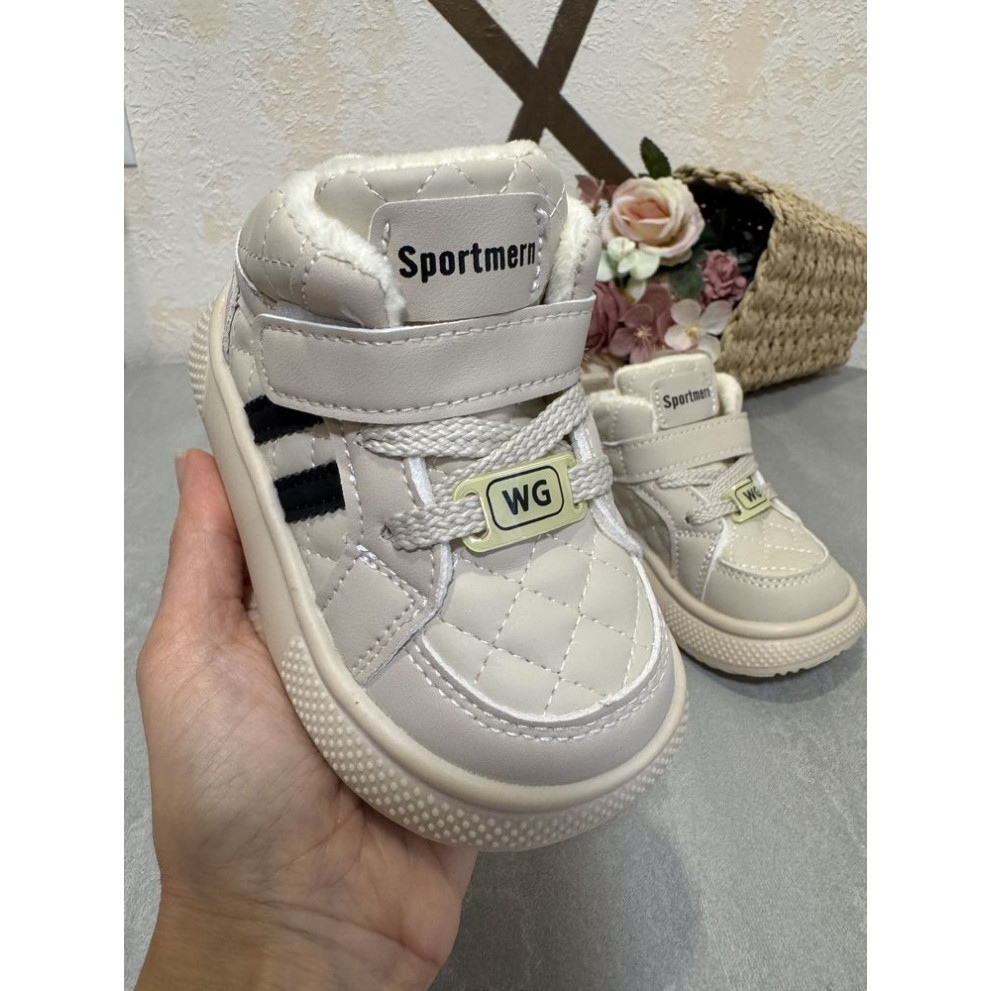 Демісезонні черевики дитячі колір бежевий 10927