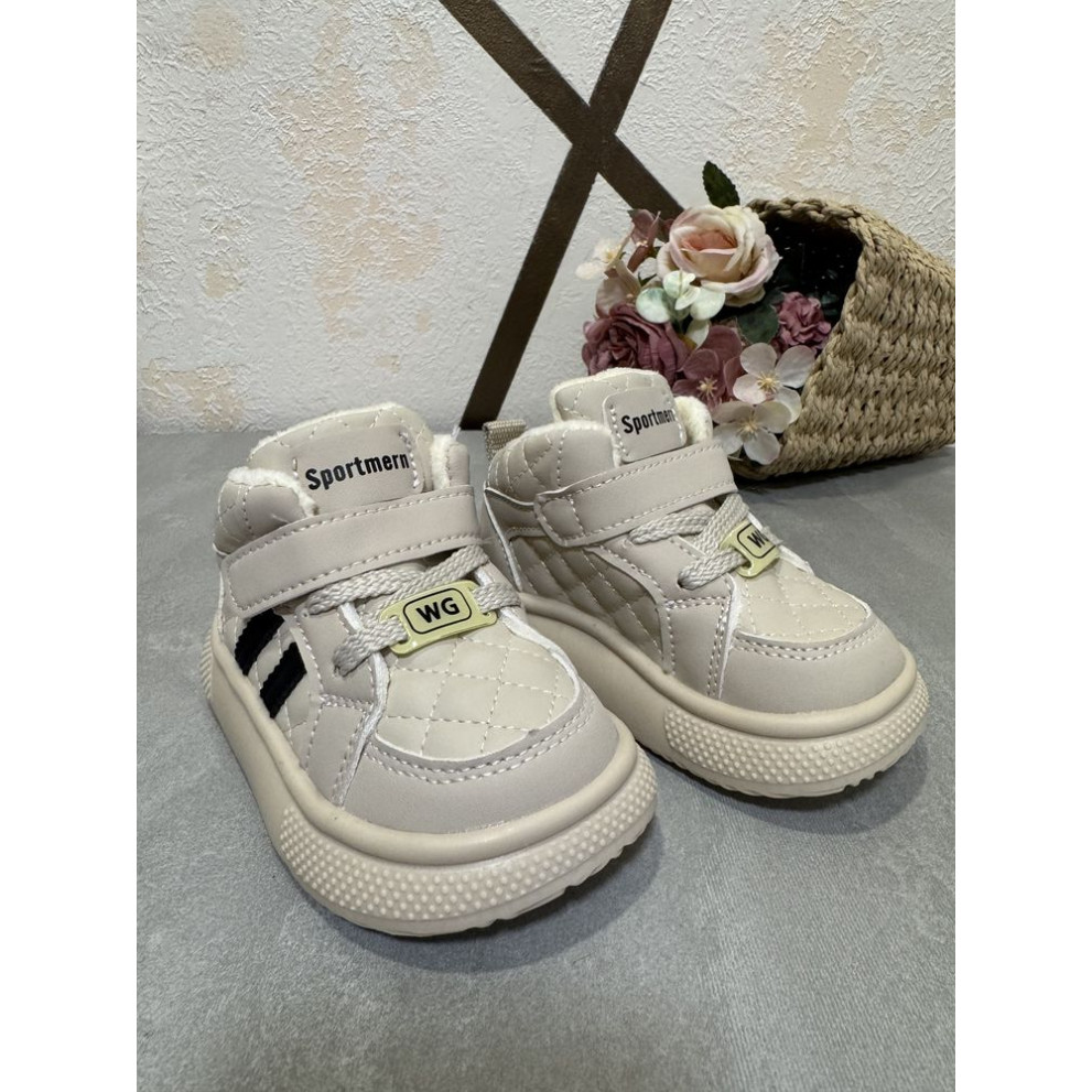 Демісезонні черевики дитячі колір бежевий 10927