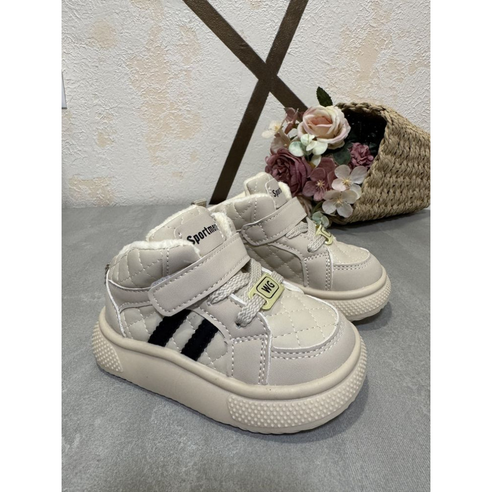 Демісезонні черевики дитячі колір бежевий 10927