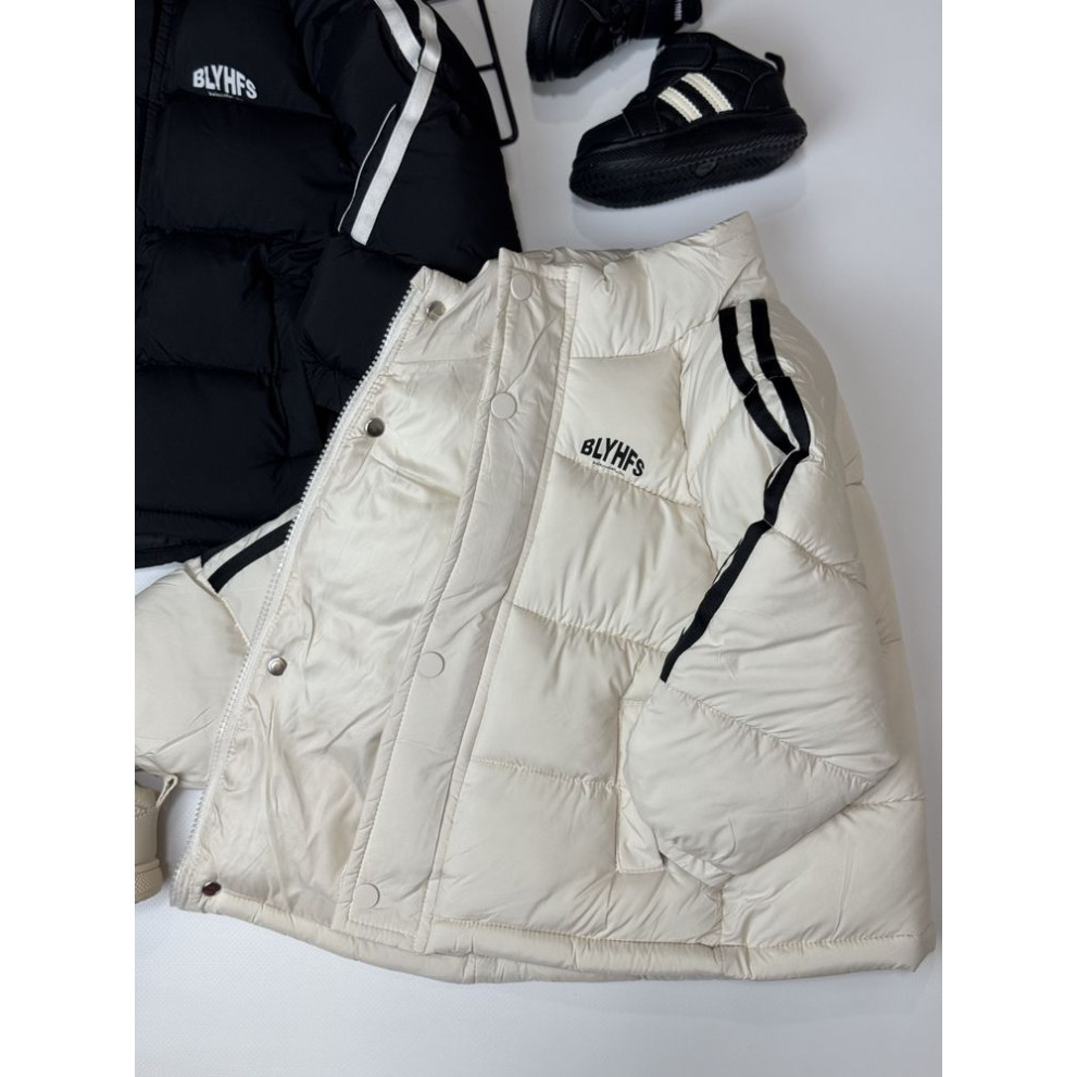 Демісезонна курточка BLYHFS колір світлий бежевий 10929