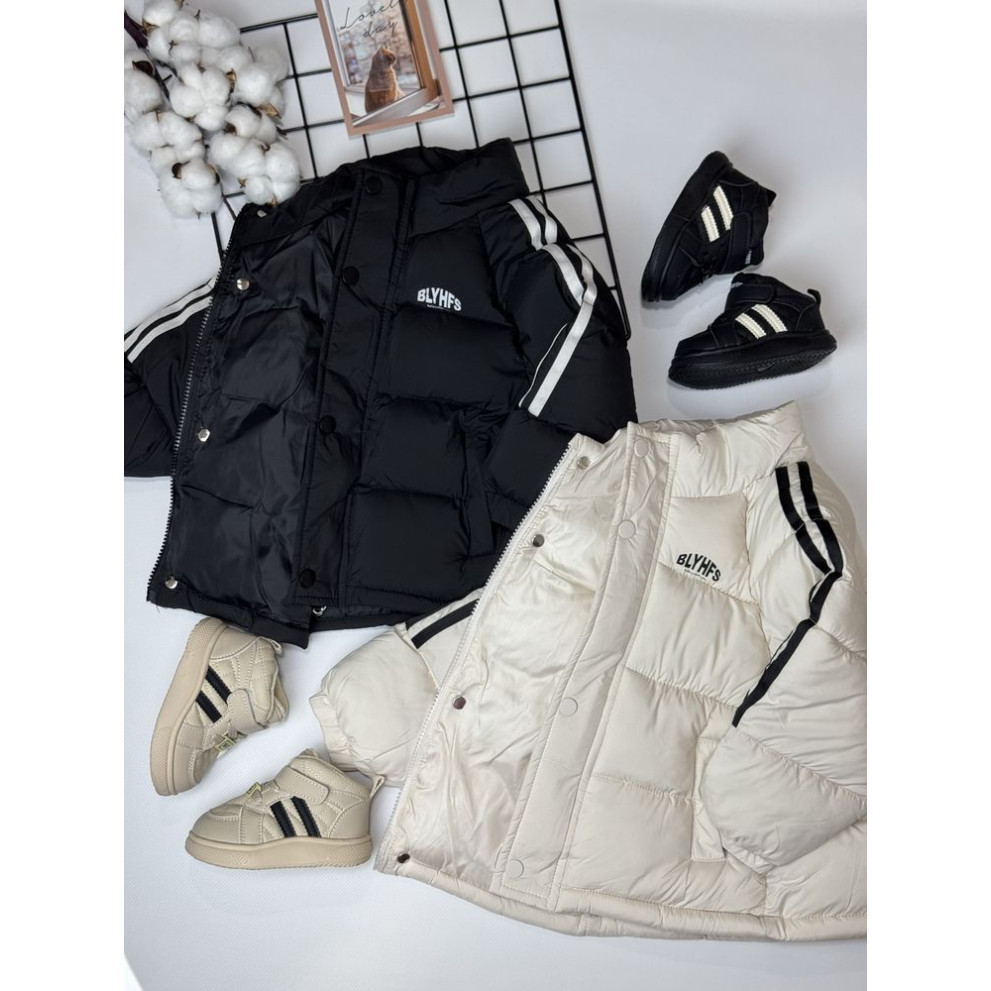 Демісезонна курточка BLYHFS колір світлий бежевий 10929