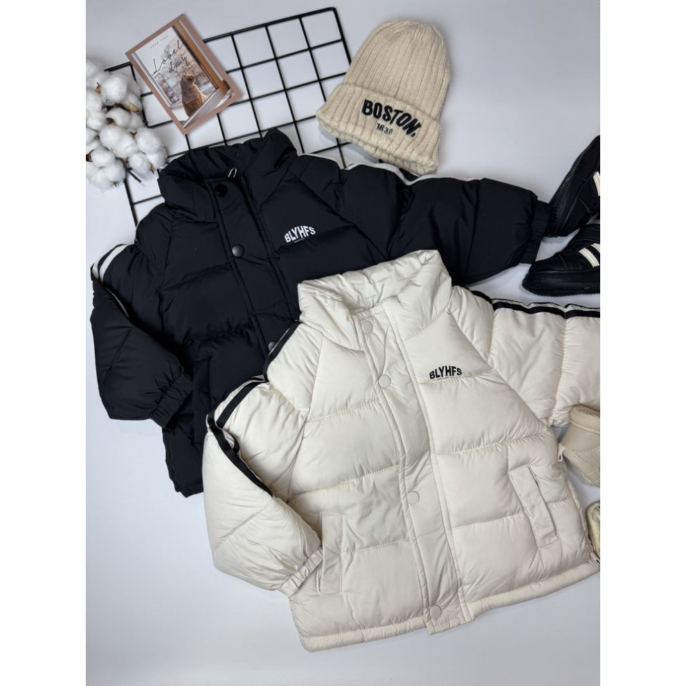 Демісезонна курточка BLYHFS колір світлий бежевий 10929