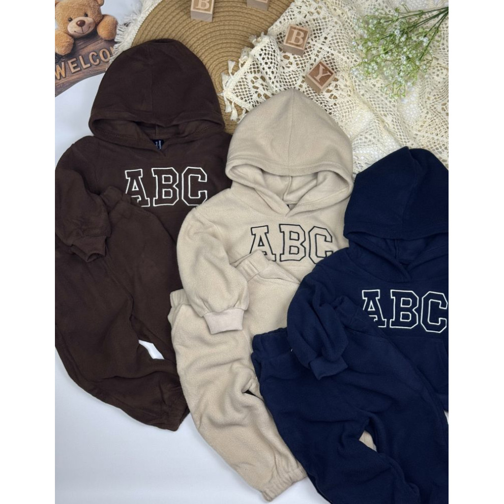 Костюм теплий флісовий Abc темно-синій 10932