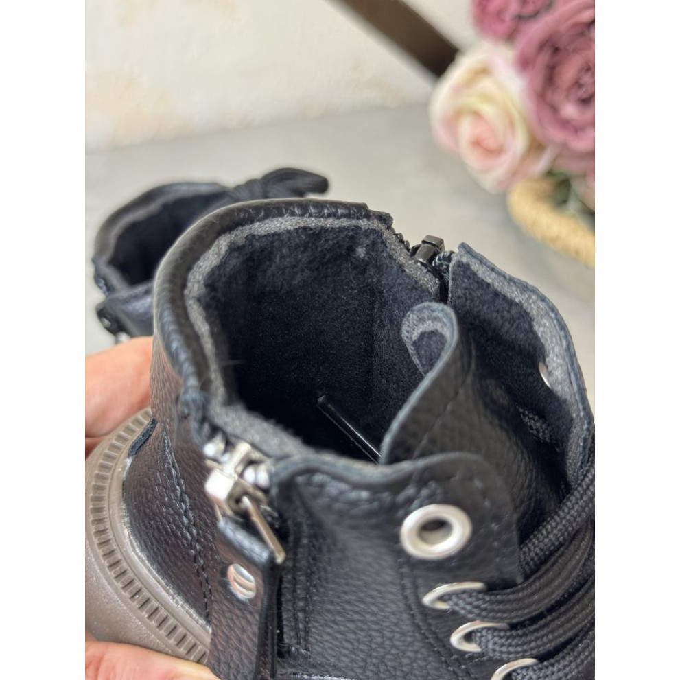 Черевики дитячі демісезонні колір чорний 10935