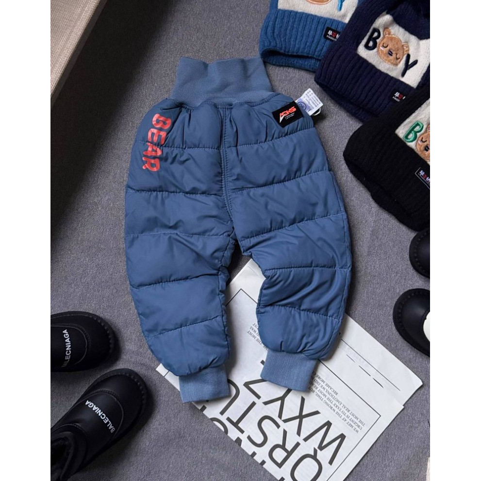 Утеплені штани Bear сині 10181