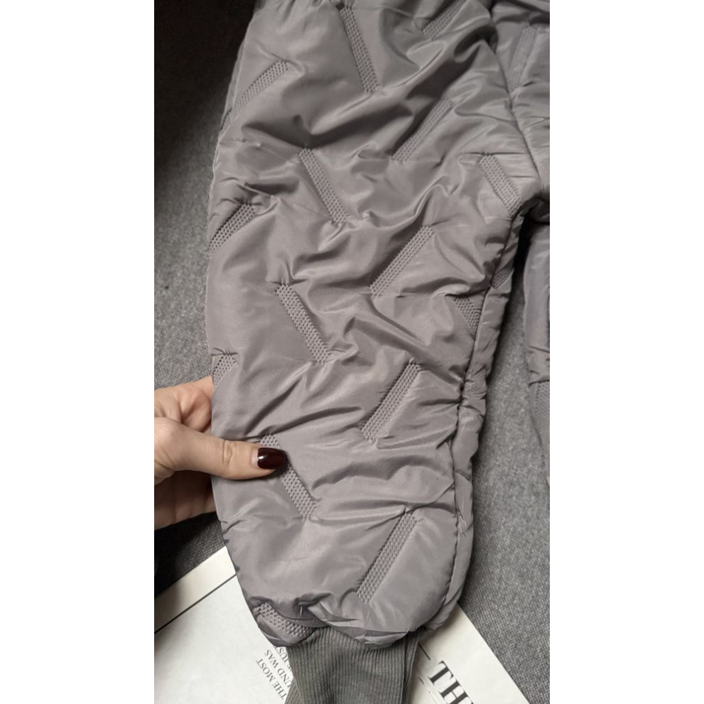 Штани зимові дитячі сірі 10590