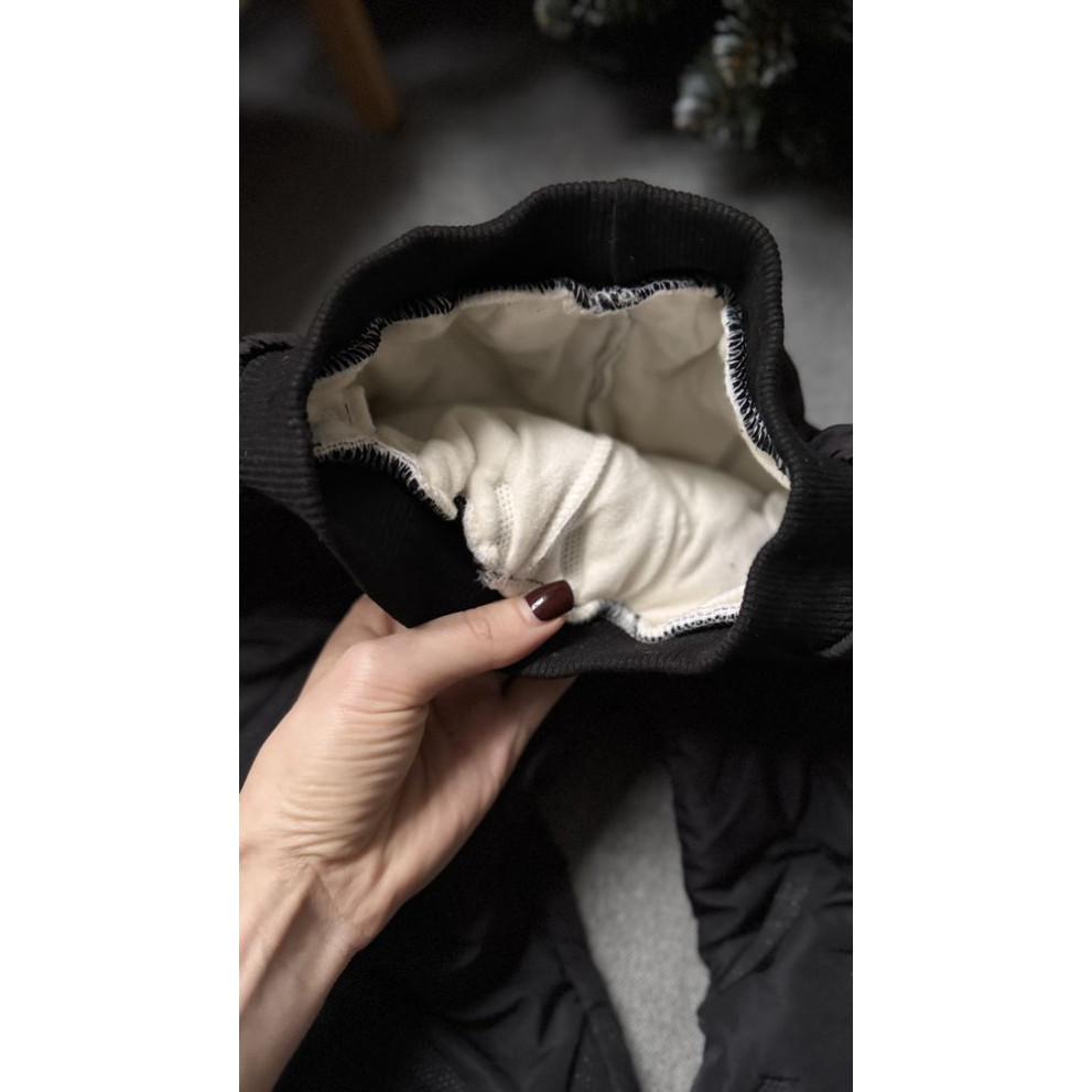 Штани зимові дитячі чорні 10591