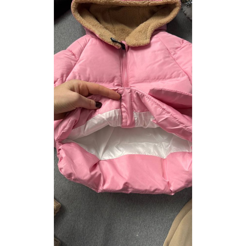 Куртка для дітей єврозима рожева 10603