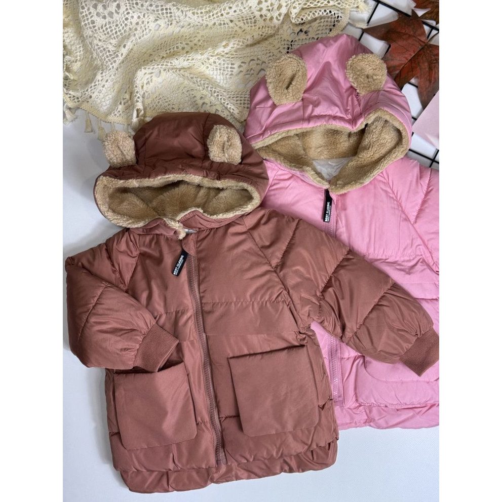 Куртка для дітей єврозима коричнева 10604