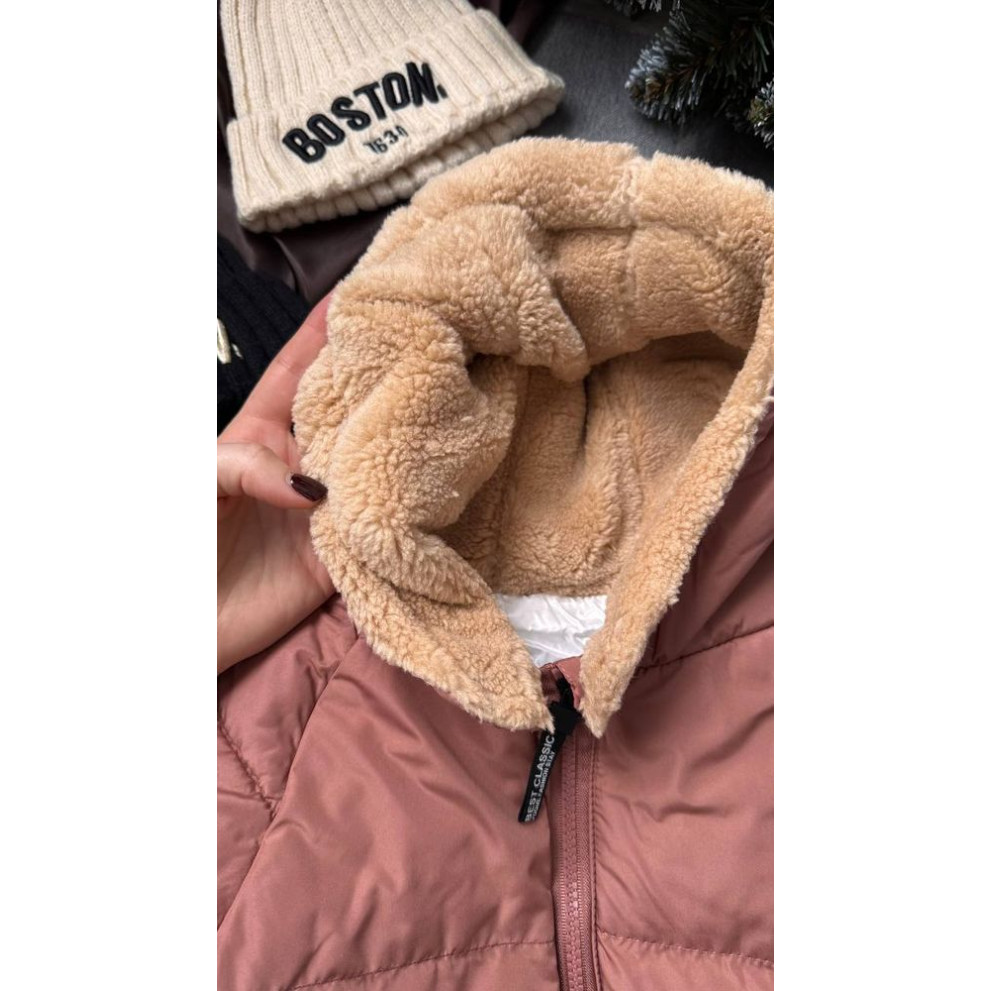 Куртка для дітей єврозима коричнева 10604