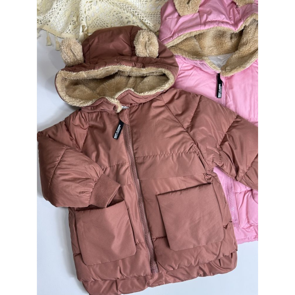 Куртка для дітей єврозима коричнева 10604