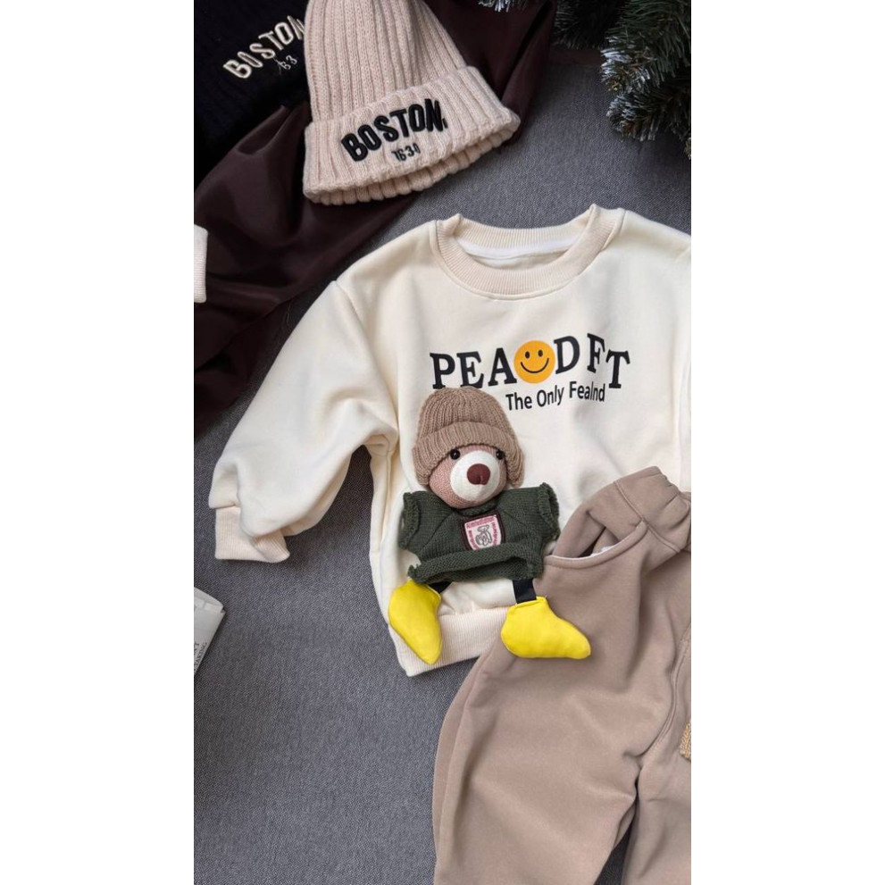 Утеплений костюм з ведмедиком 10648