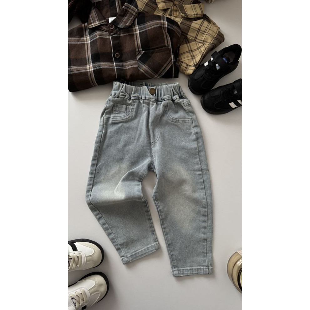 Джинси для хлопчика Tilda колір блакитний 10760