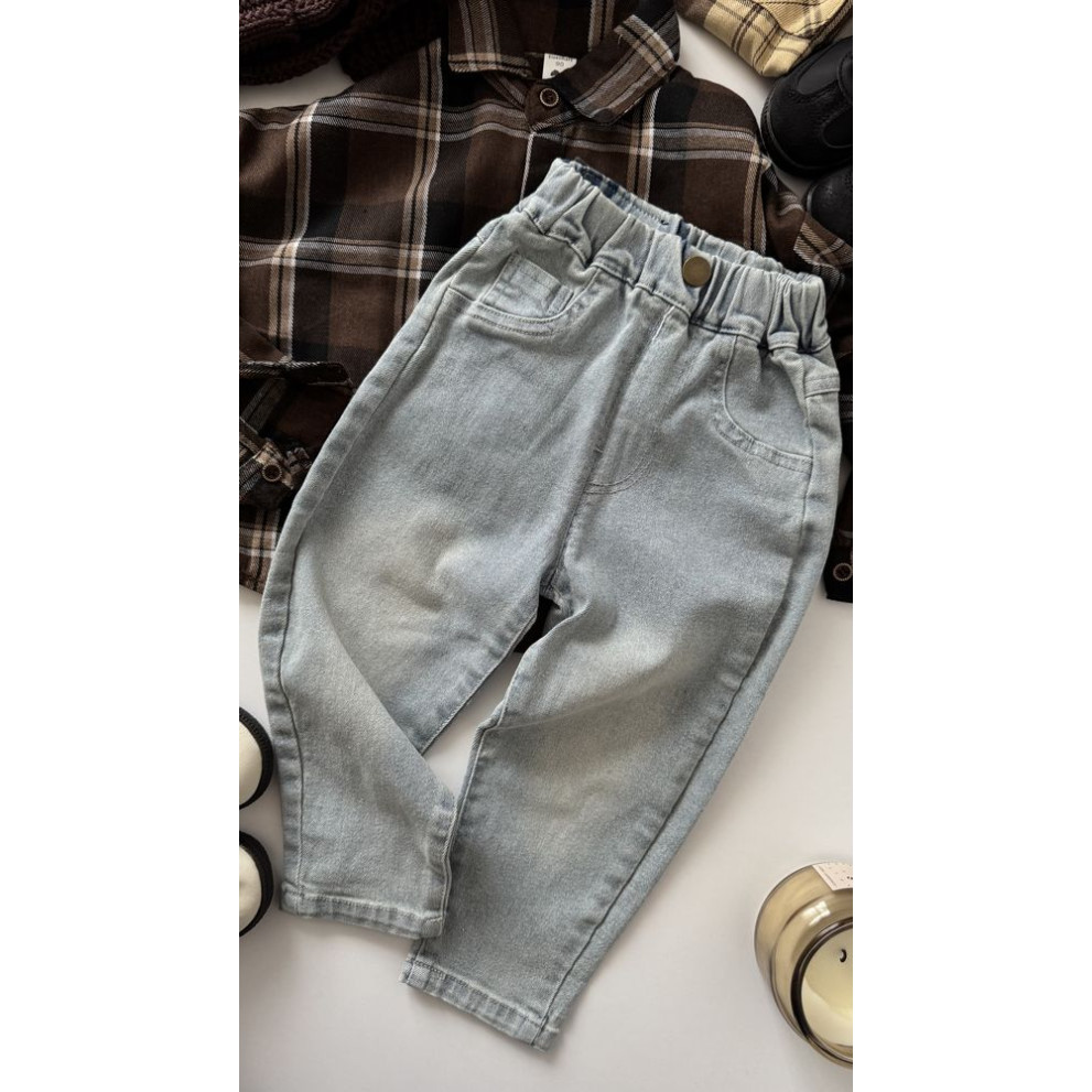 Джинси для хлопчика Tilda колір блакитний 10760