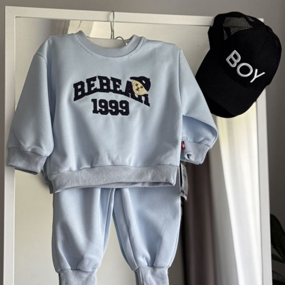 Костюм для хлопчика Bebear колір блакитний 10891