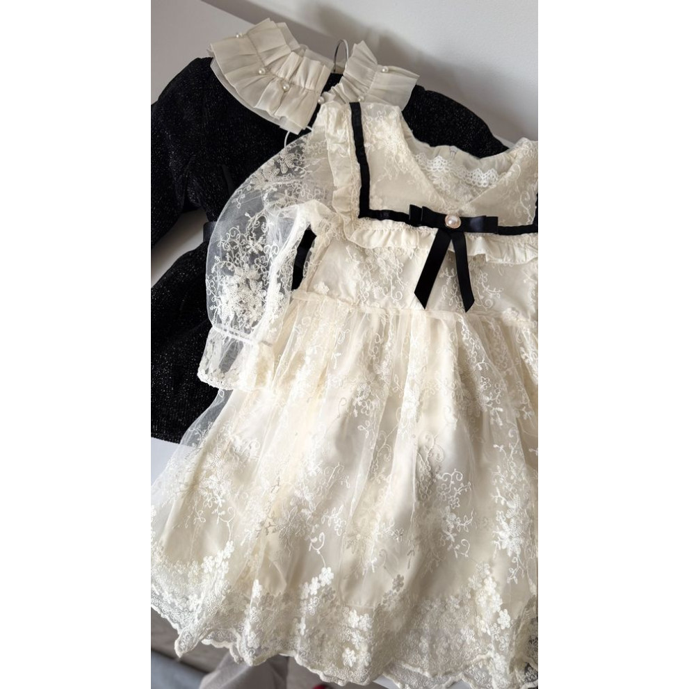 Сукня для дівчинки з гіпюром 10895