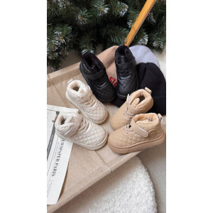 Дитячі черевики колір чорний 10956