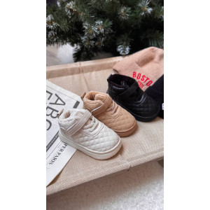 Дитячі черевики колір світлий бежевий 10957