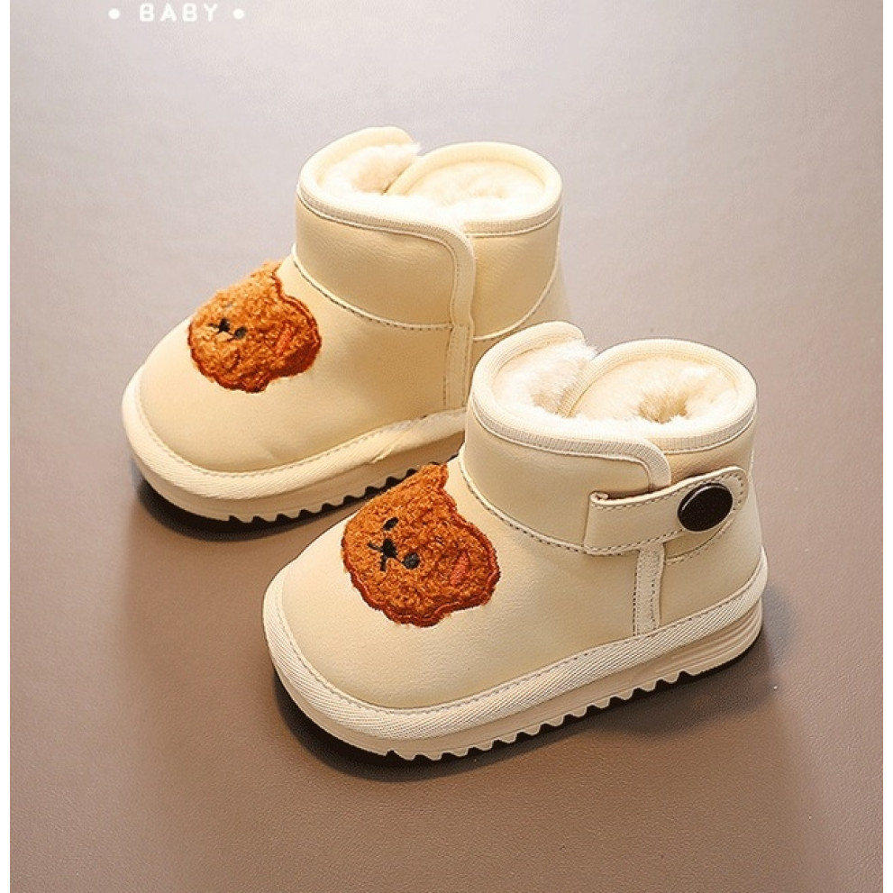 Зимові уггі дитячі з ведмедиком 10962