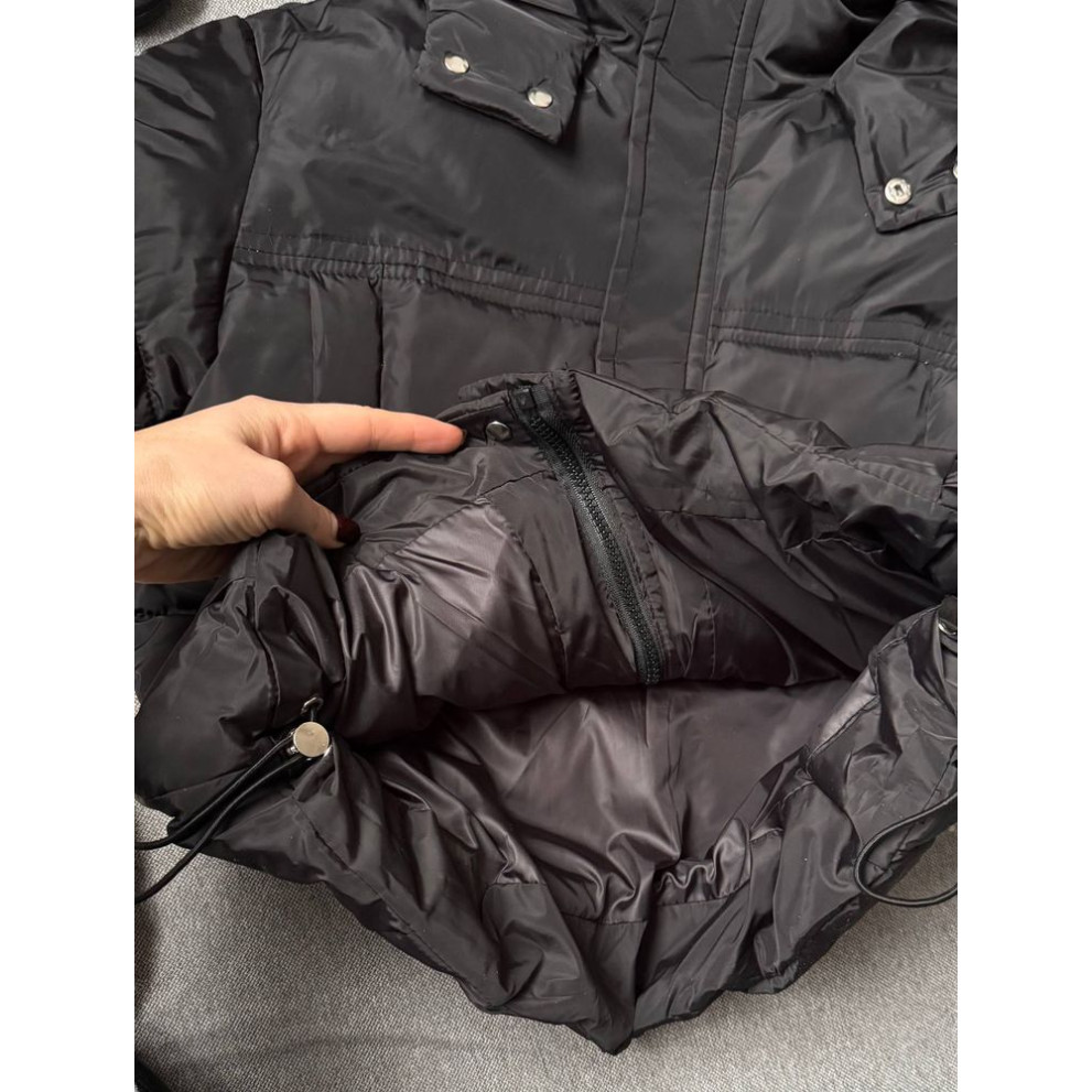 Курточка для хлопчика демісезонна колір чорний 10972