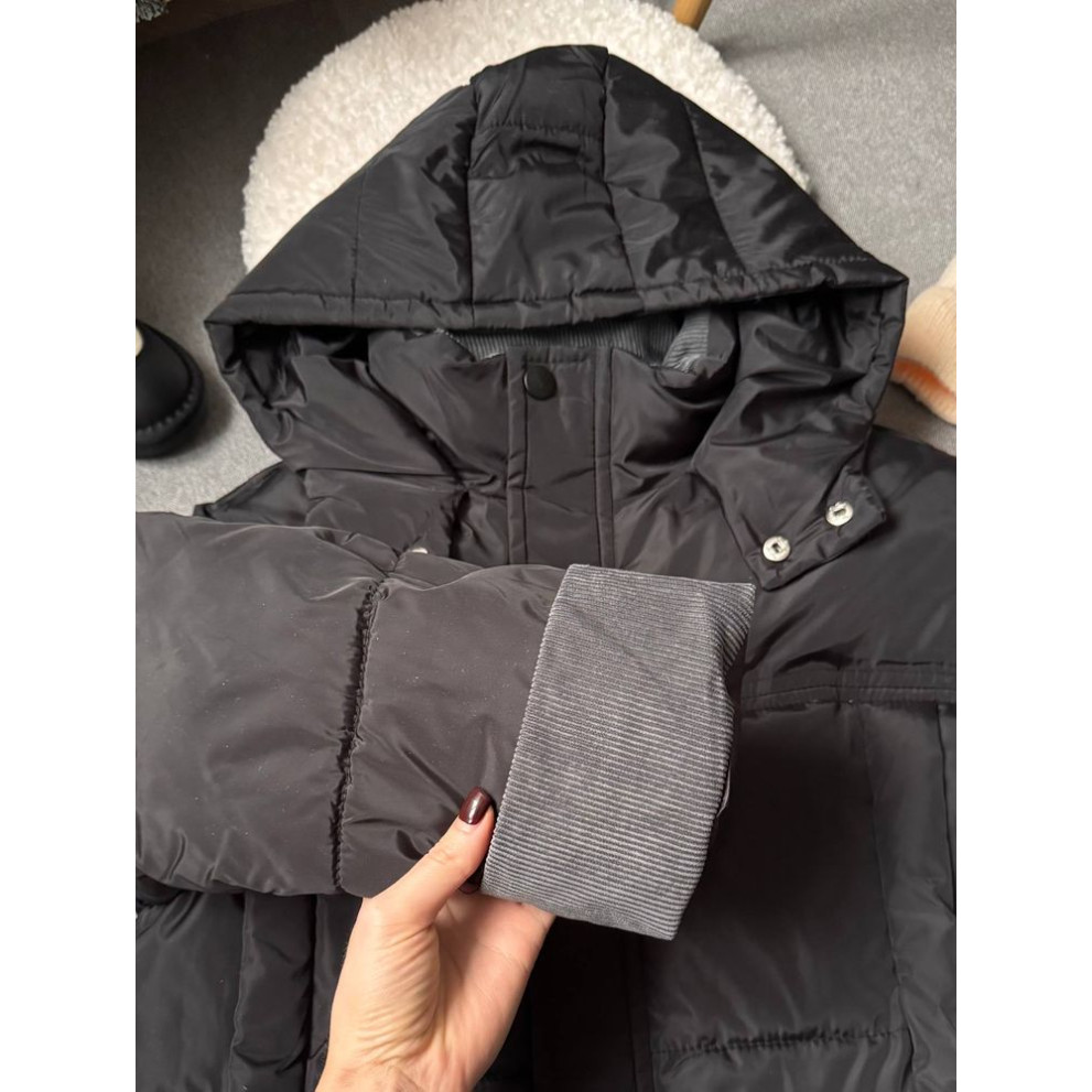 Курточка для хлопчика демісезонна колір чорний 10972