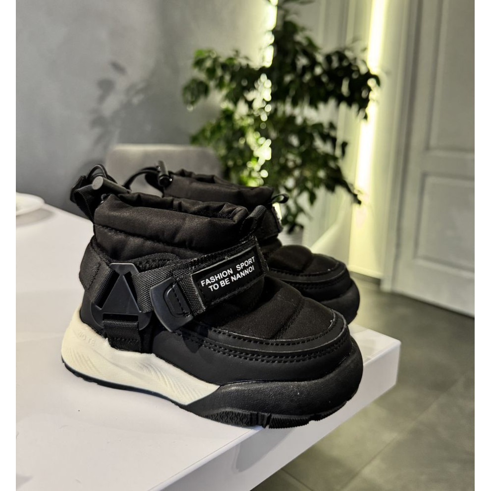 Зимові черевики Fashion колір чорний 10973