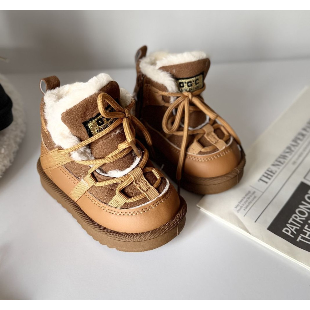 Уггі зимові дитячі O'G'C' колір коричневий 10989